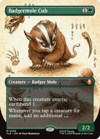 Badgermole Cub (Borderless) - Avatar: The Last Airbender - 326