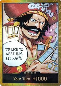 DON!! Card (Gol.D.Roger) (Gold) - Carrying On His Will