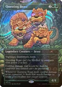 Questing Beast (Halo Foil) - Secret Lair Countdown Kit - 44