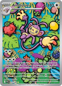 Ambipom - PSA 10 - Pokemon Phantasmal Flames #107/094