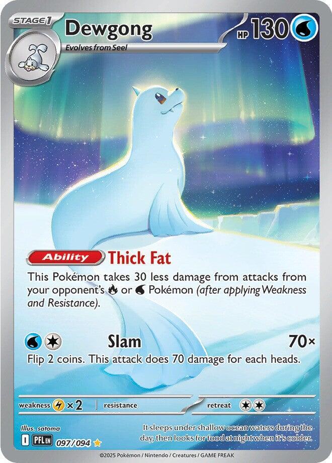 Dewgong - Pokemon Phantasmal Flames #097/094
