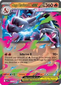 Mega Charizard X ex - 013/094 - ME02: Phantasmal Flames - 013/094