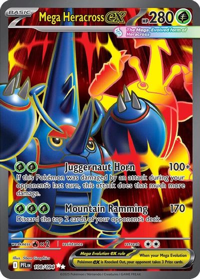 Mega Heracross ex #108