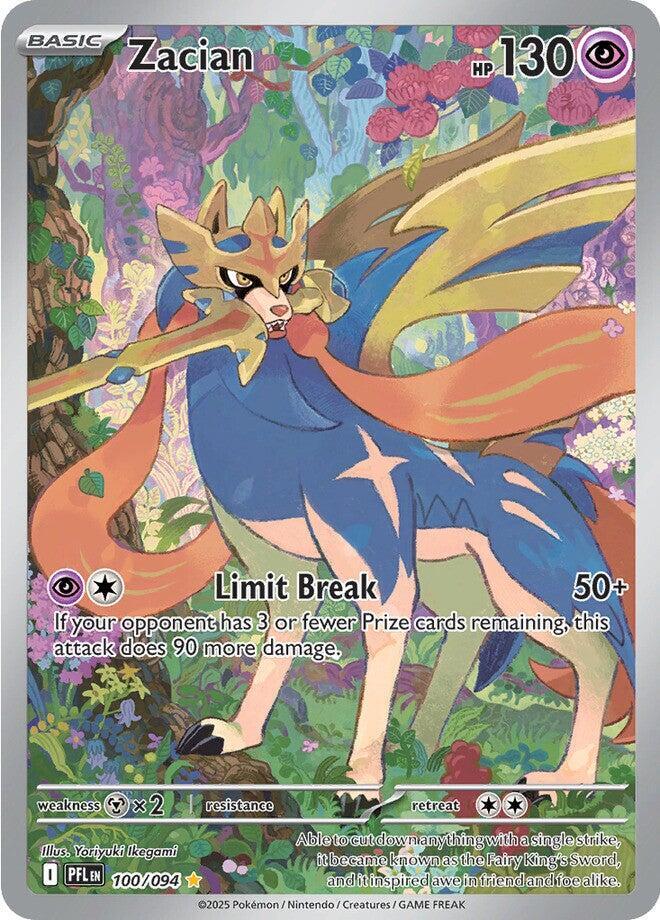 Zacian - Pokemon Phantasmal Flames #100/094