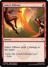 Zuko's Offense (0288) - Avatar: The Last Airbender: Eternal-Legal - 288
