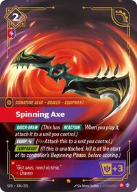 Spinning Axe - Spiritforged - 186/221