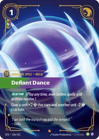 Defiant Dance - Spiritforged - 196/221