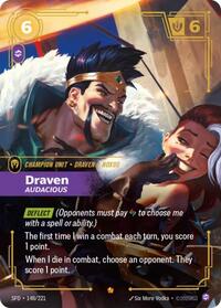 Draven, Audacious - Spiritforged - 148/221