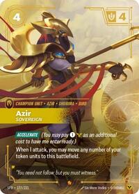 Azir, Sovereign - Spiritforged - 177/221