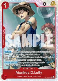 Monkey.D.Luffy - The Azure Sea's Seven #OP14-013