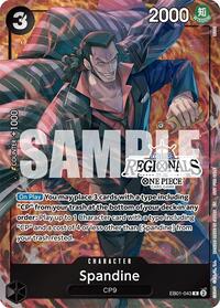 Spandine (Online Regional Participation Pack 2025 Vol.1) - One Piece Promotion Cards #EB01-043