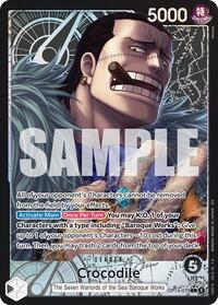 Crocodile - OP14-079 (Alternate Art) - The Azure Sea's Seven #OP14-079