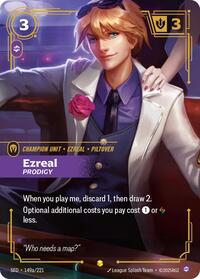 Ezreal, Prodigy (Alternate Art) - Spiritforged - 149a/221