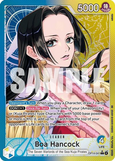 Boa Hancock [Alternate Art] OP14-041