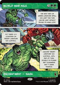 World War Hulk (Borderless) - Marvel Super Heroes #304