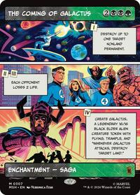 The Coming of Galactus (Borderless) - Marvel Super Heroes #307