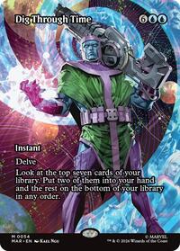 Dig Through Time (Borderless) - Marvel Universe Eternal-Legal - 54