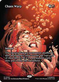 Chaos Warp (Borderless) - Marvel Universe Eternal-Legal #69
