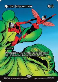Heroic Intervention (0079) (Borderless) - Marvel Universe Eternal-Legal - 79