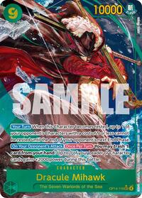Dracule Mihawk - OP14-119 (Alternate Art) - The Azure Sea's Seven #OP14-119