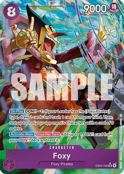 Foxy [Alternate Art] EB04-036