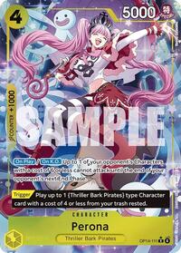 Perona - OP14-111 (Alternate Art) - The Azure Sea's Seven #OP14-111