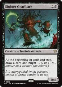 Sinister Gnarlbark - Commander: Lorwyn Eclipsed - 12