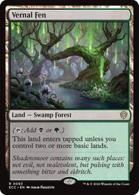 Vernal Fen - Commander: Lorwyn Eclipsed - 63