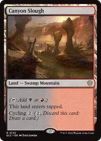 Canyon Slough - Commander: Lorwyn Eclipsed - 145