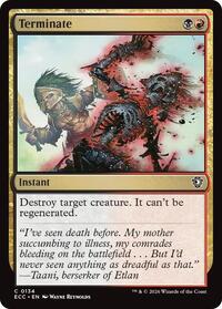 Terminate - Commander: Lorwyn Eclipsed - 134