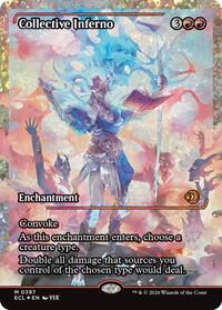Collective Inferno (Showcase) (Fracture Foil) - Lorwyn Eclipsed - 397