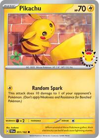 Pikachu (Pokemon Day 2026) - Miscellaneous Cards & Products #051/162