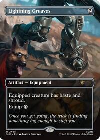 Lightning Greaves (2465) - Secret Lair Drop Series - 2465