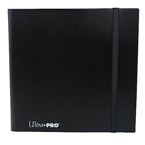 Ultra Pro: Eclipse Pro Binder 12 Pocket, Jet Black, Pack of 1