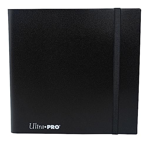 Ultra Pro: Eclipse Pro Binder 12 Pocket, Jet Black, Pack of 1