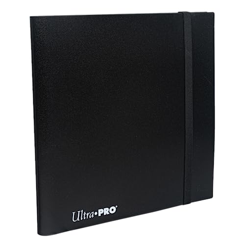 Ultra Pro: Eclipse Pro Binder 12 Pocket, Jet Black, Pack of 1