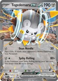 Togedemaru ex - ME: Ascended Heroes - 149/217