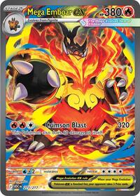 Mega Emboar ex - Ascended Heroes #273/217