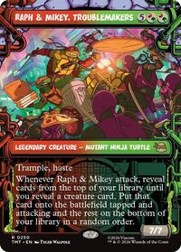 Raph & Mikey, Troublemakers (Showcase) - Teenage Mutant Ninja Turtles #250