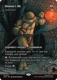 Donnie's Bo - Shadowspear (Borderless) - Teenage Mutant Ninja Turtles Source Material #17
