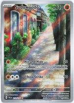 Sudowoodo Illustration Rare SV02: Paldea Evolved 219/193 NM