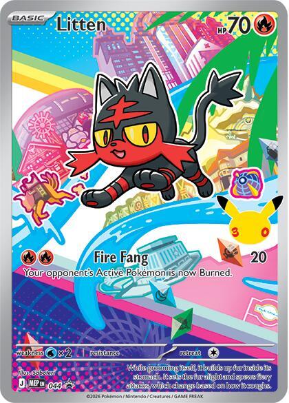 Litten - Mega Evolution Promo #044
