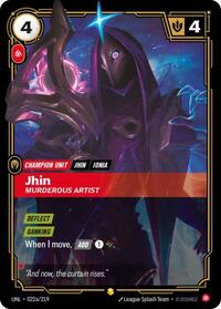 Jhin, Murderous Artist (Alternate Art) - Unleashed - 022a/219