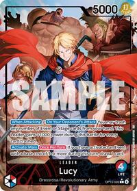 Lucy (Alternate Art) - Adventure on Kami's Island #OP15-002