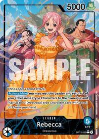 Rebecca (OP15-039) (Alternate Art) - Adventure on Kami's Island #OP15-039