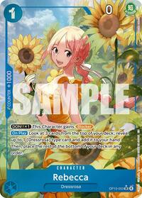 Rebecca (OP15-053) (Alternate Art) - Adventure on Kami's Island #OP15-053