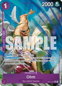 Ohm (Alternate Art) - Adventure on Kami's Island #OP15-061