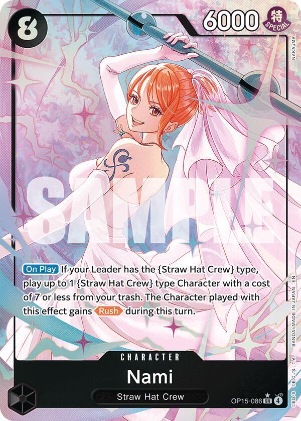 Nami (OP15-086) (Alternate Art) - Adventure on Kami's Island #OP15-086