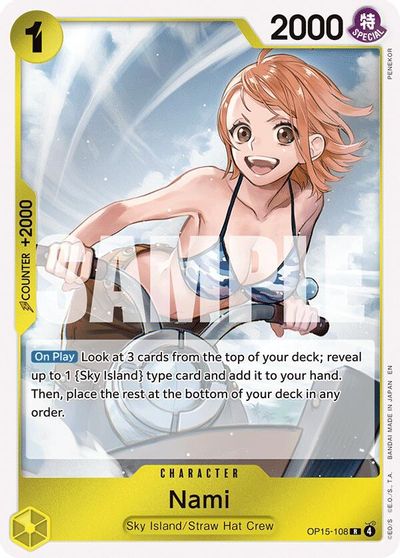 Nami [Foil] OP15-108