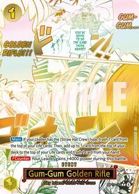 Gum-Gum Golden Rifle (Alternate Art) - Adventure on Kami's Island #OP15-116